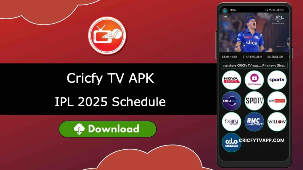 IPL 2025 Schedule Cricfy TV